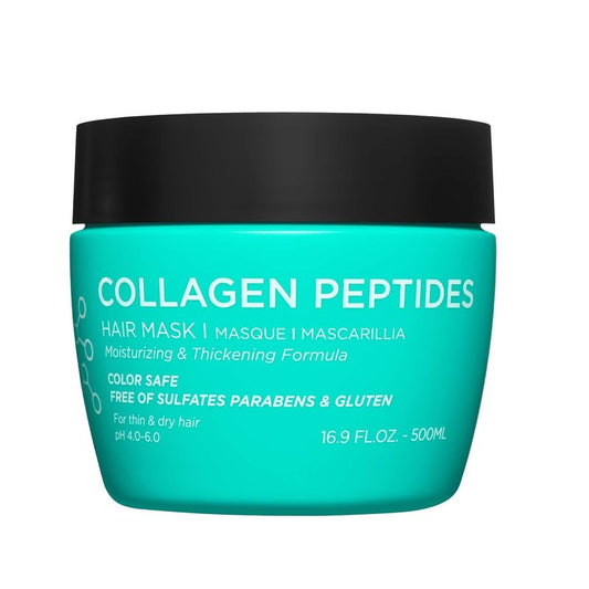Luseta Thickening Hair Mask with Collagen Peptides Strenghten and Moisturize for Thin & Dry Hair, Promote Thickness and Reduce Breakage for Fuller-Looking Hair 16.9oz