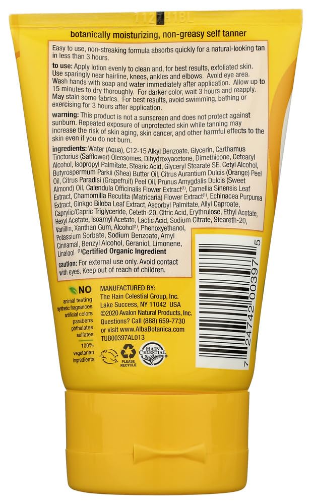 Alba Botanica Lotion Sunless Tan3