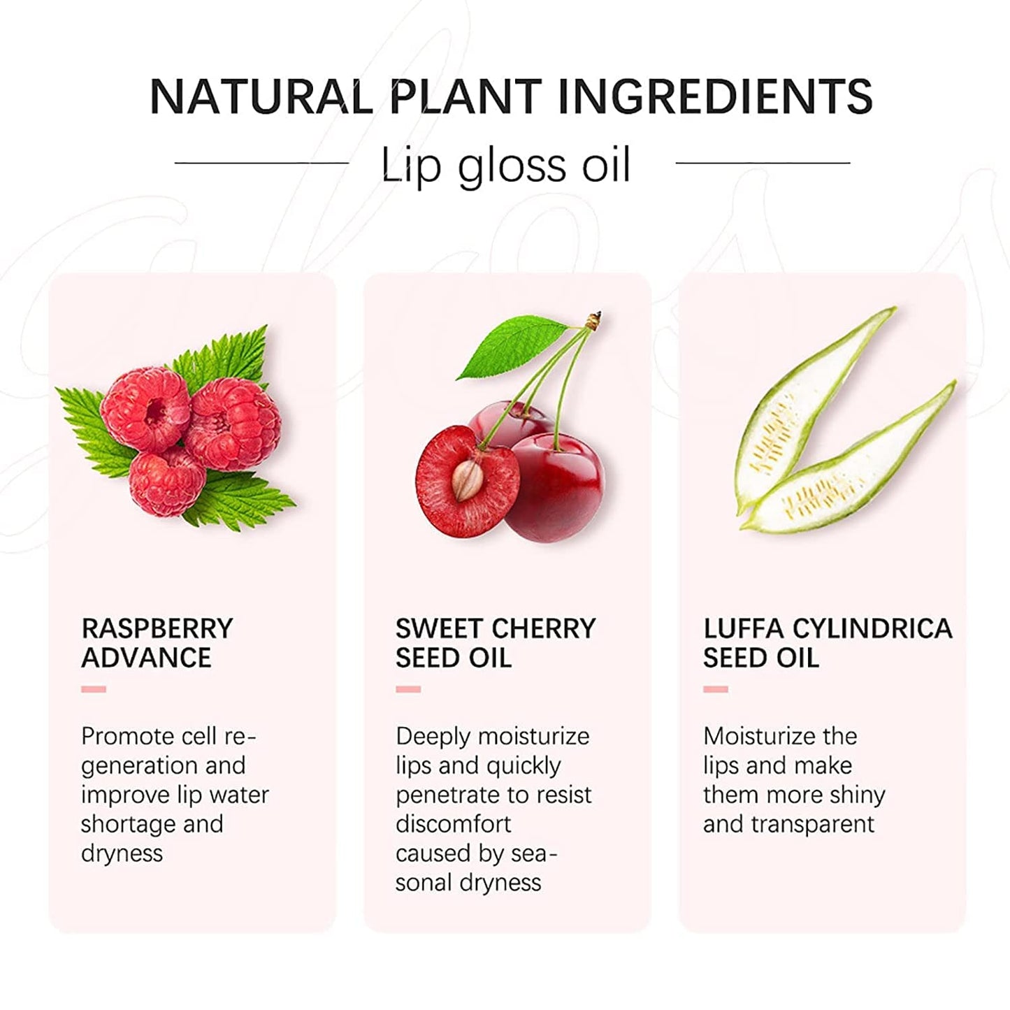Alisesun Lip Oil Hydrating Tinted Lip Balm, Plump Lip Gloss Lip Care Transparent Toot Lip Oil Tinted (004# Transparent)