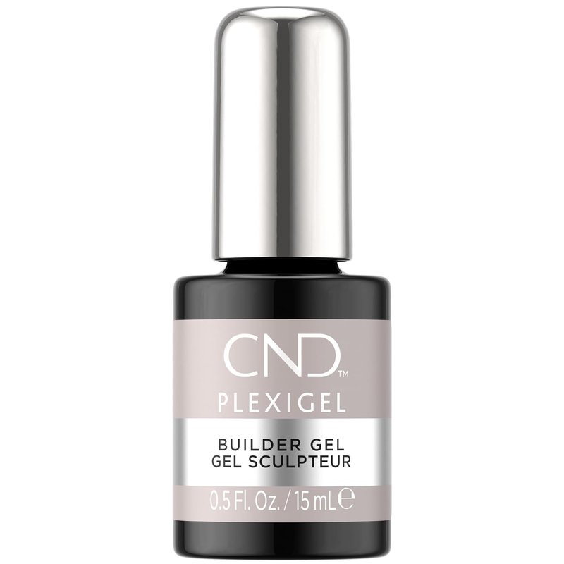 CND Plexigel Porcelain - Professional Nail Gel for Strong, Durable Nails | 0.5 Fl Oz