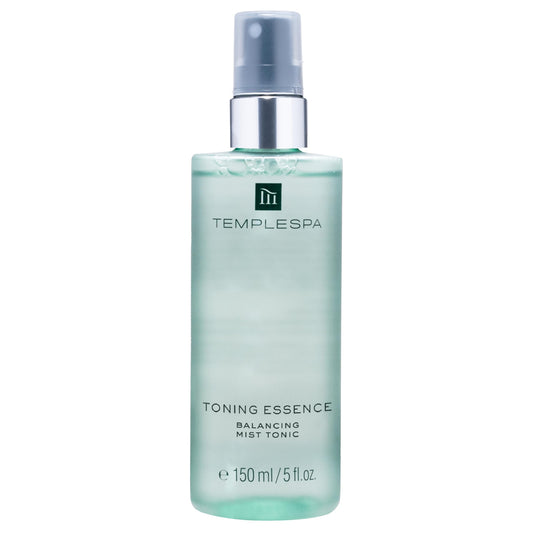 TEMPLESPA | Toning Essence | Alcohol-Free Facial Cleansing Toner, Gently Cools, Tones, Refines and Refreshes Skin, Natural Ingredients, Cruelty-Free, Vegetarian, 5.0 fl.oz.