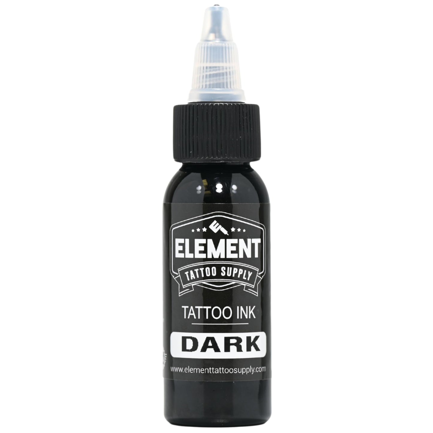 Element Tattoo Supply Greywash Tattoo Ink Set Light Medium Dark Blend Nighthawk Black Element White Formula for Shading Outlining Mixing Tattoo Work 1oz Bottle 5 Bottles