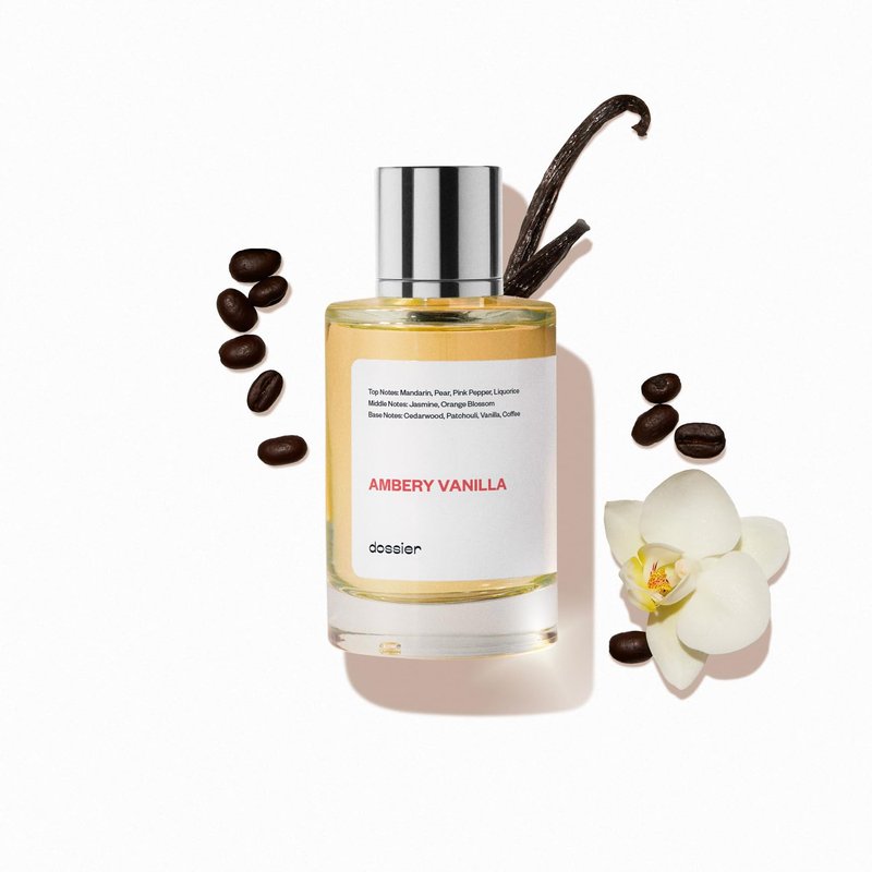 Dossier - Ambery Vanilla - Eau de Parfum - Long-lasting Fragrance - Feminine - 3.4Oz (100ml)
