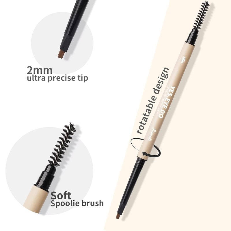 Blonde Eyebrow Pencil - Ultra Fine Brow Pen for Women | Long-Lasting, Smudgeproof, Sweatproof, Perfect for Sparse Brows