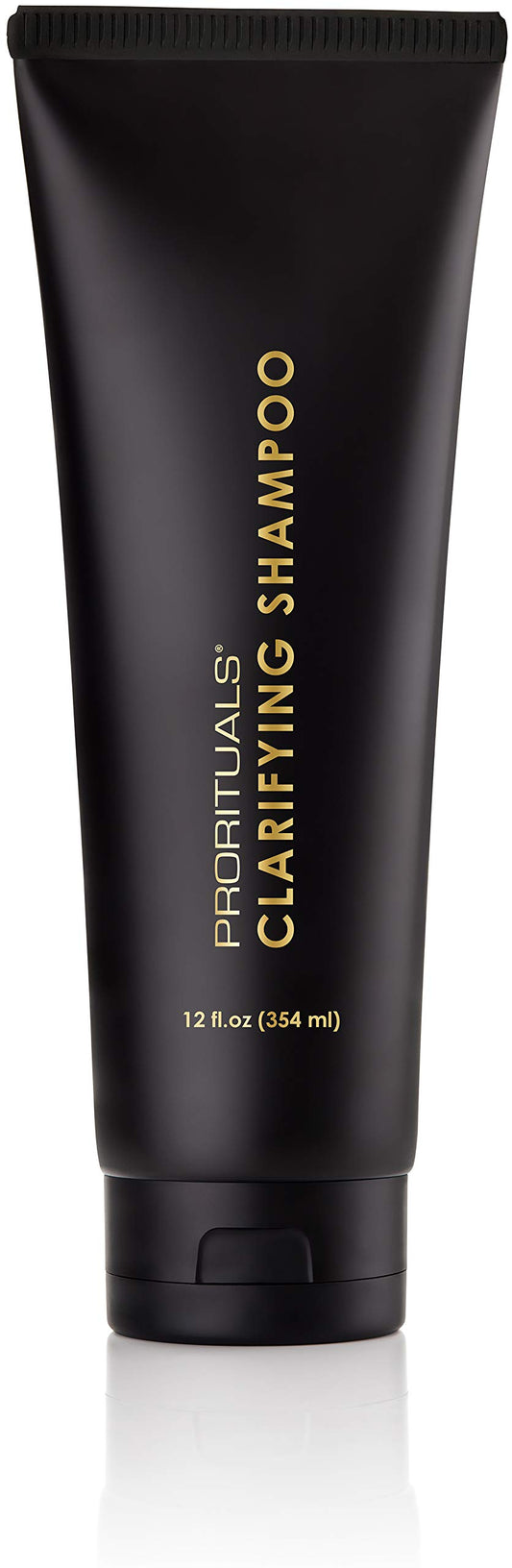 Prorituals Clarifying Shampoo - Deep Cleansing Detox Shampoo for Curly Hair, Removes Impurities, Dirt, Oil & Buildup, Sulfate Free Hair Care, 12 fl oz