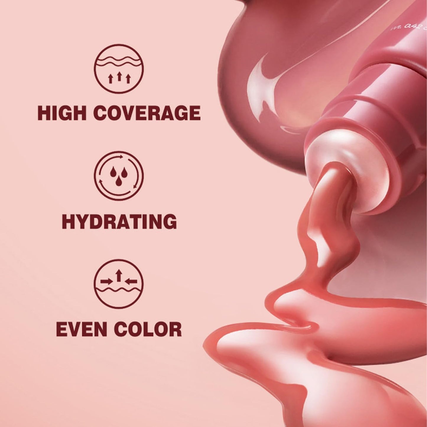 TAIKELOP Tinted Lip Serum with Donut-Shaded Applicator: Hydrating Lip Serum for Glossy, Nourished Lips with Plumping Polypeptides,8 Colors for Choosing