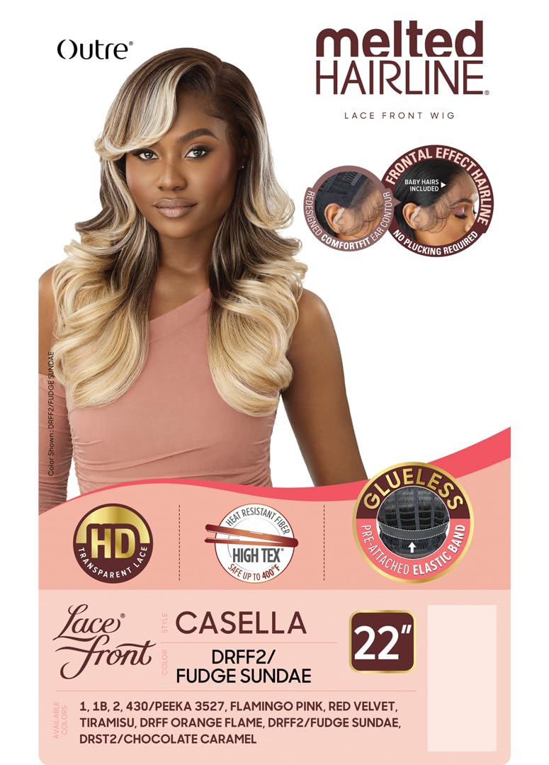 Outre Lace Front Wig - Melted Hairline - Casella (TIRAMISU)