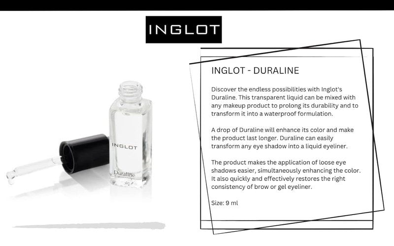 INGLOT Beauty Box Bundle - Duraline & AMC Eyeliner Gel Set | 3-Piece Collection