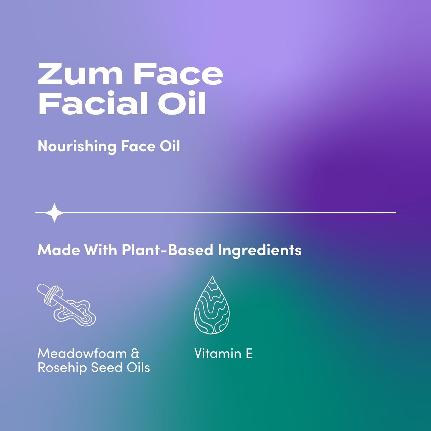 Indigo Wild Zum Face Nourishing Face Oil - Hydrating Face Moisturizer - Skin Oil Made with Shea Butter & Meadowfoam Seed Oil - Beauty & Personal Care - Lavender, Geranium & Rosemary Scent - 2 fl oz