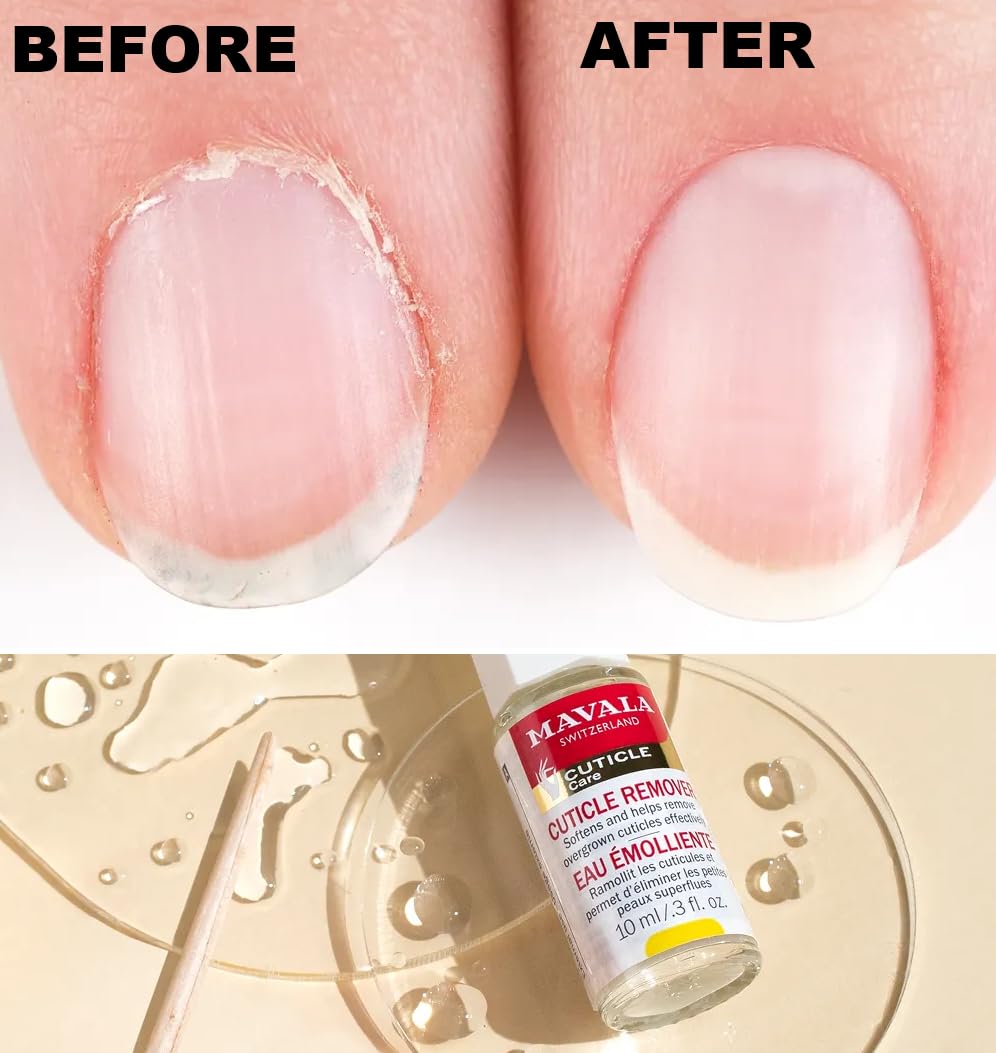 MAVALA Cuticle Remover for Overgrown Cuticles, 0.3-ounce | Softens Cuticles | Fast Acting | Form Neat Nail Contour | Gently remove Dead Cells from Cuticle