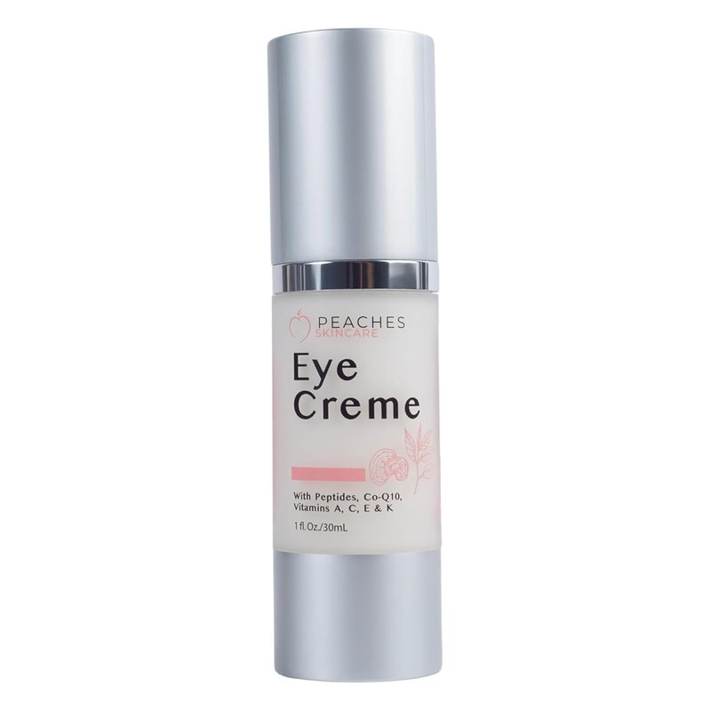Under Eye Cream for Puffiness & Dark Circles - Vegan Formula with Peptides & Reishi | 1 oz