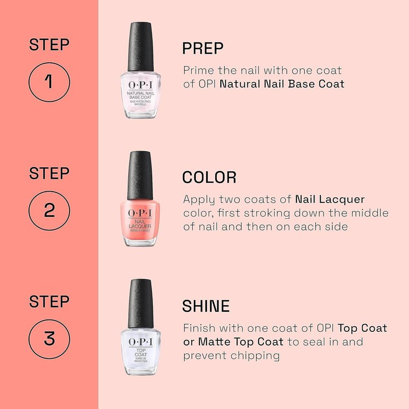 OPI Nail Lacquer Midnight Mantra | Opaque Dark Blue Crème Chip Resistant Nail Polish | Fast Drying, Streak Free