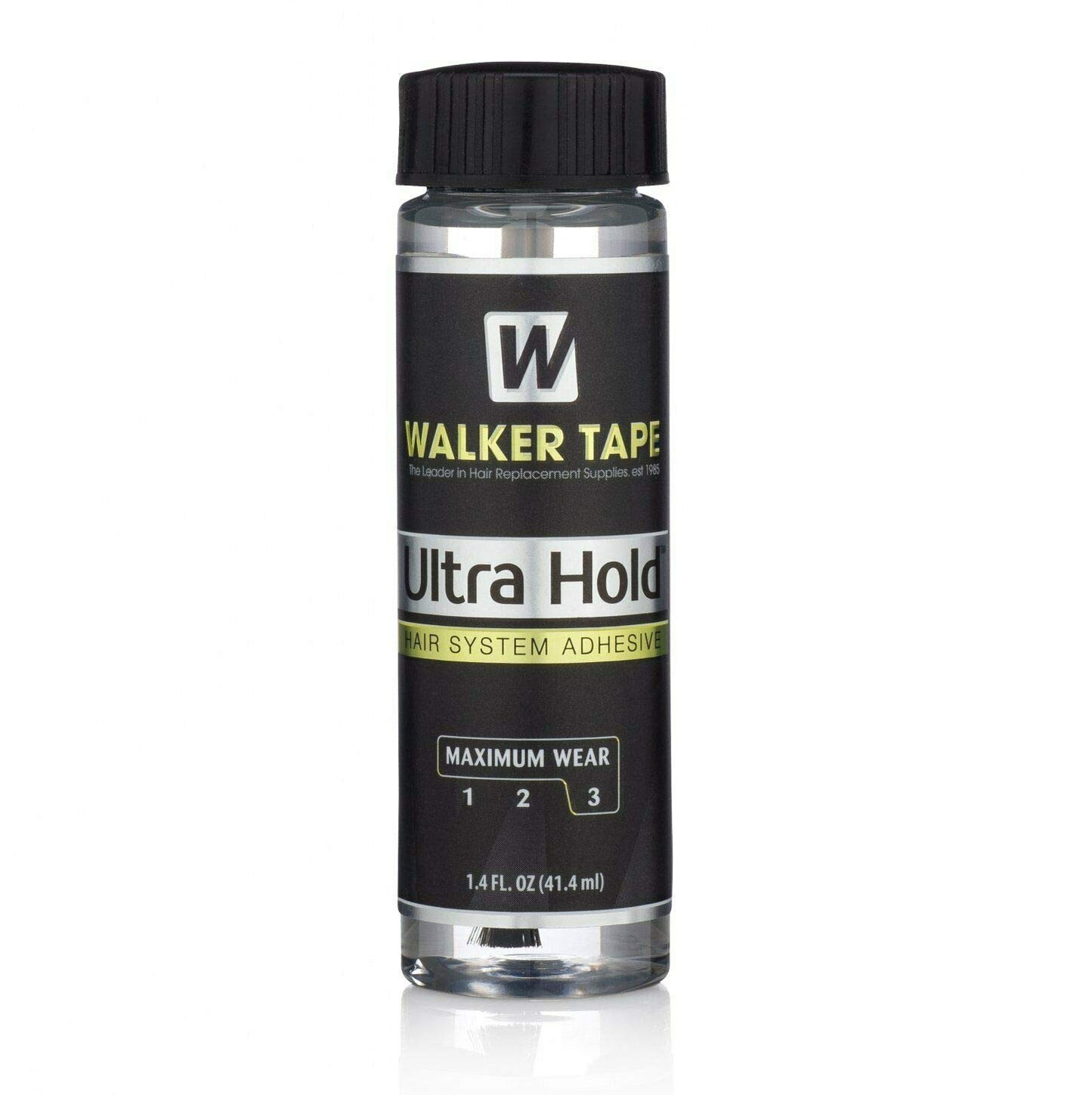 Ultrahold Tape Hold 3/4 Inch x 12 Yards Authentic Walker Tape Clear & Walker Tape co New Ultra Hold Acrylic Adhesive 1.4oz w/Brush Applicator, one Color