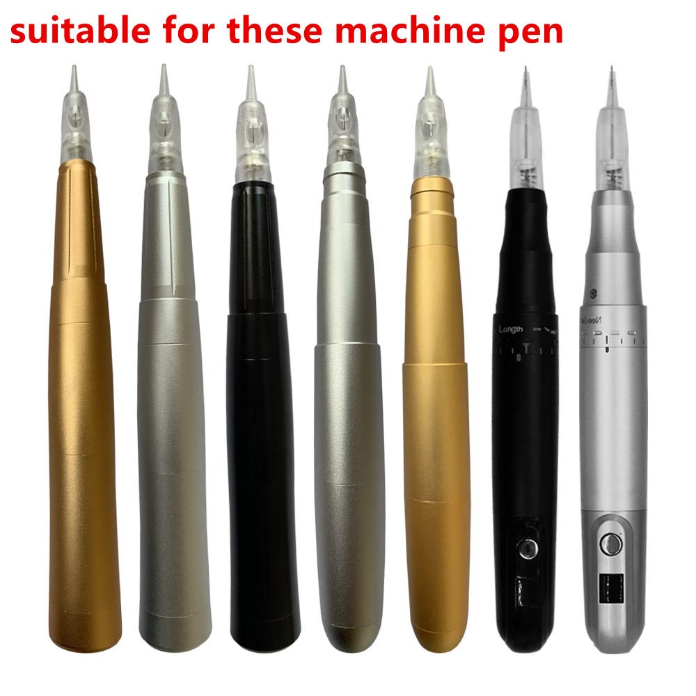 50pcs Guapa 9mm Spiral Cartridge Needles Disposable Tattoo Needles Stainless Steel Sterilized Cartridges Needles for Tattoo Machine Eyebrows Eyeliner Lip Permanent Makeup Machine (0.25mm 1P)