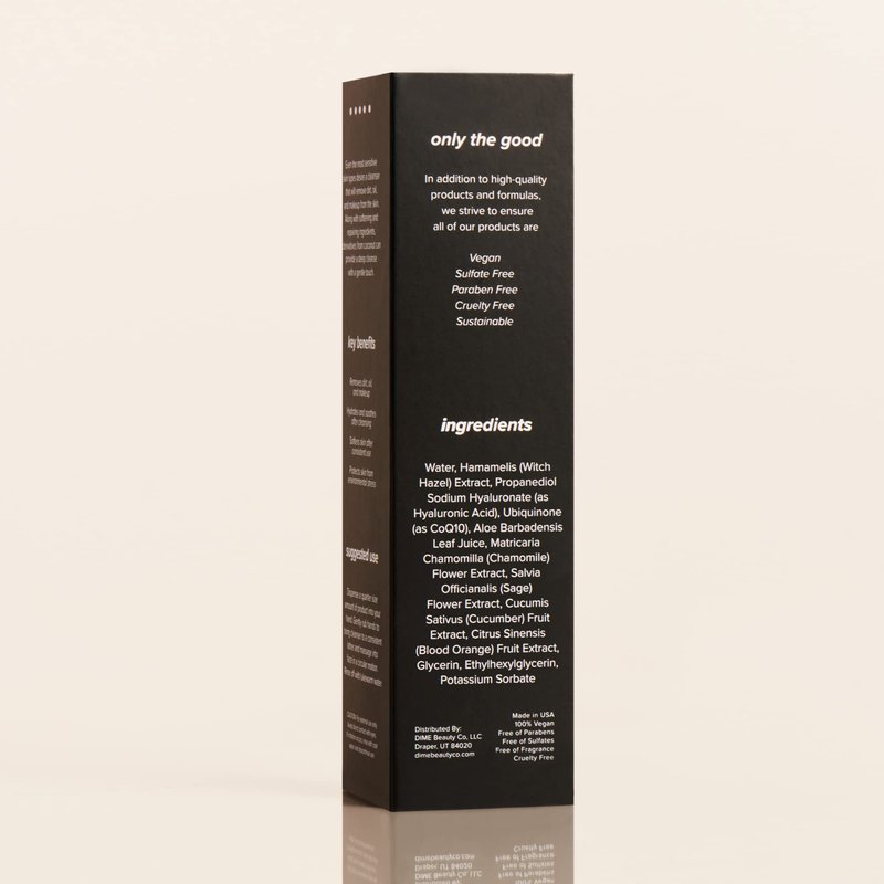DIME Beauty Super Skin Toner, Alcohol-Free Witch Hazel Toner, Hydrating for Face with Aloe Vera and Cucumber Extract, 4 oz / 120 ml