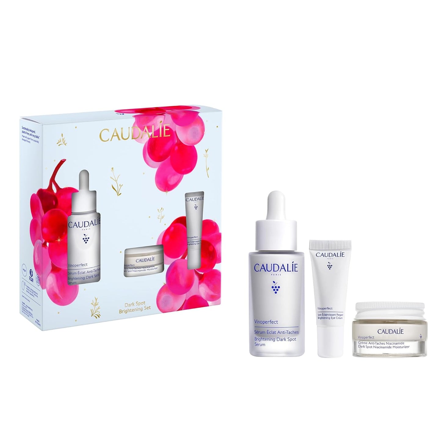 Vinoperfect Brightening Dark Spot Serum - 62x More Effective Than Vitamin C with Viniferine for Even Complexion