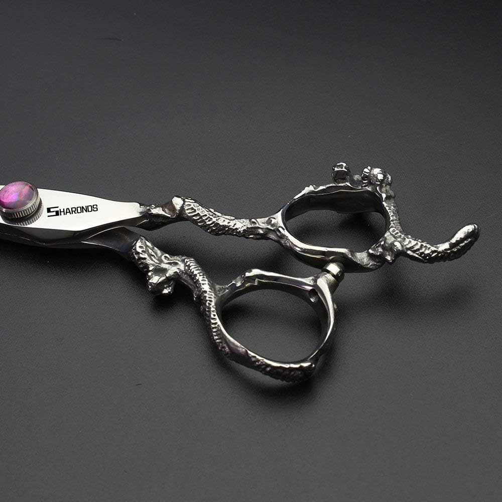 6/7/9 inch Professional Hair Cutting Thinning Scissors Barber Shears Hairdressing Salon Set (7 inch flat)