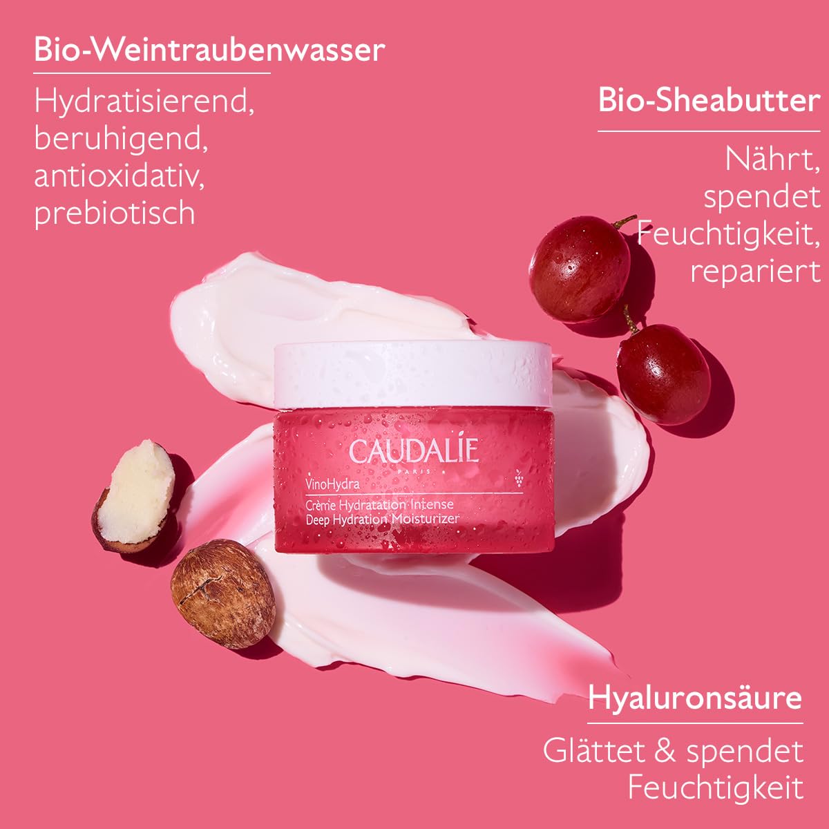 Caudalie VinoHydra Deep Hydration Moisturizer - 60 mL