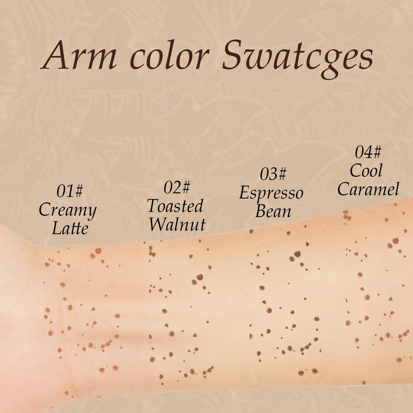 LTIYV Heart-Shaped Freckle Pen with Air Cushion Silicone Pad, Natural-Looking Fake Freckle stamp, Magic Freckle Maker