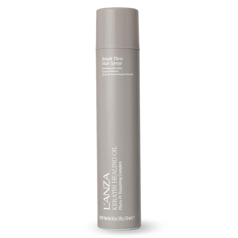 L'ANZA Keratin Healing Oil Hair Spray - Medium Hold, Anti-Humidity, Color Safe | 10.6 Fl Oz