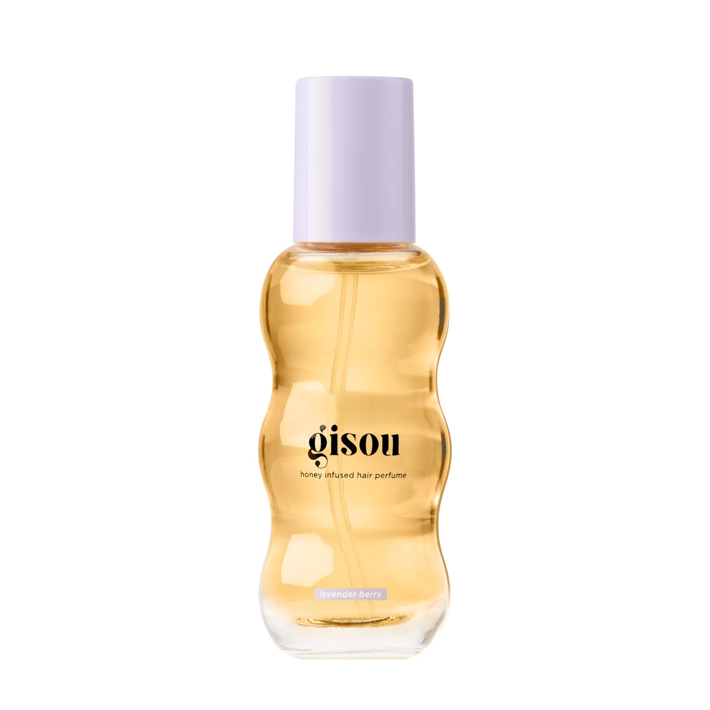 Gisou Honey Infused Hair Perfume Mini – Long-Lasting Hair Fragrance with Mirsalehi Honey & Argan Oil, Lavender Berry, 15ml