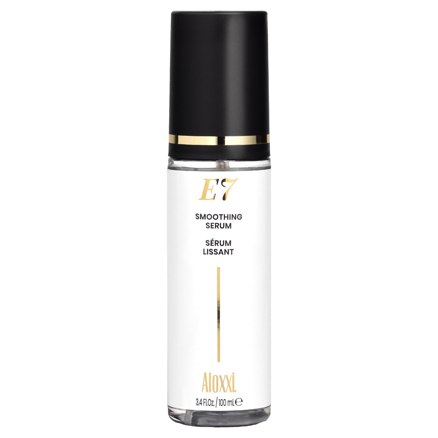 ALOXXI E7 Smoothing Serum, Lightweight Hair Serum with 7 Essential Oils, Smoothes, Strengthens & Adds Shine, for All Hair Types, 3.4 Fl Oz