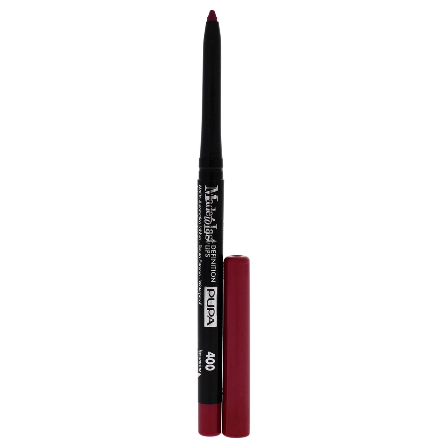 PUPA Milano Lip Contouring Pencil - Precise Application & Intense Color - 400 Fuchsia | 0.012 OZ