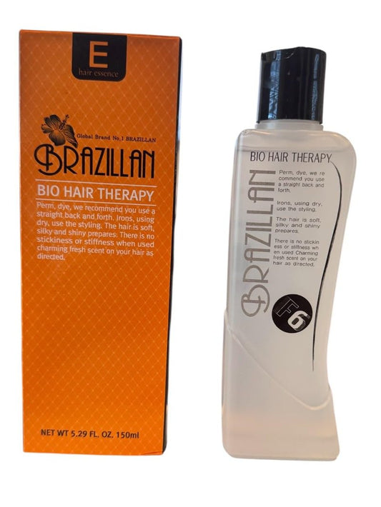 Alluring Brazilian Hair Silk Therapy, Concentrated High Shine Oil, Visibly Smooths & Softens Hair, Added Color Vibrancy, Frizz Control, For All Hair Types 5.29 FL OZ / 150ml