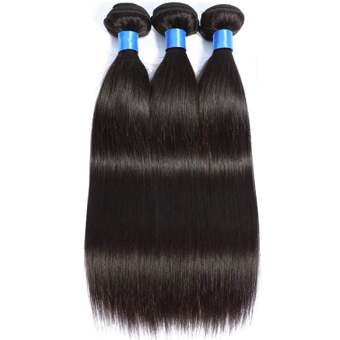 Cranberry Hair Brazilian Straight Hair One Bundles 24 Inch 100% Unprocessed Brazilian Virgin Human Hair Bundles Natural Black Color