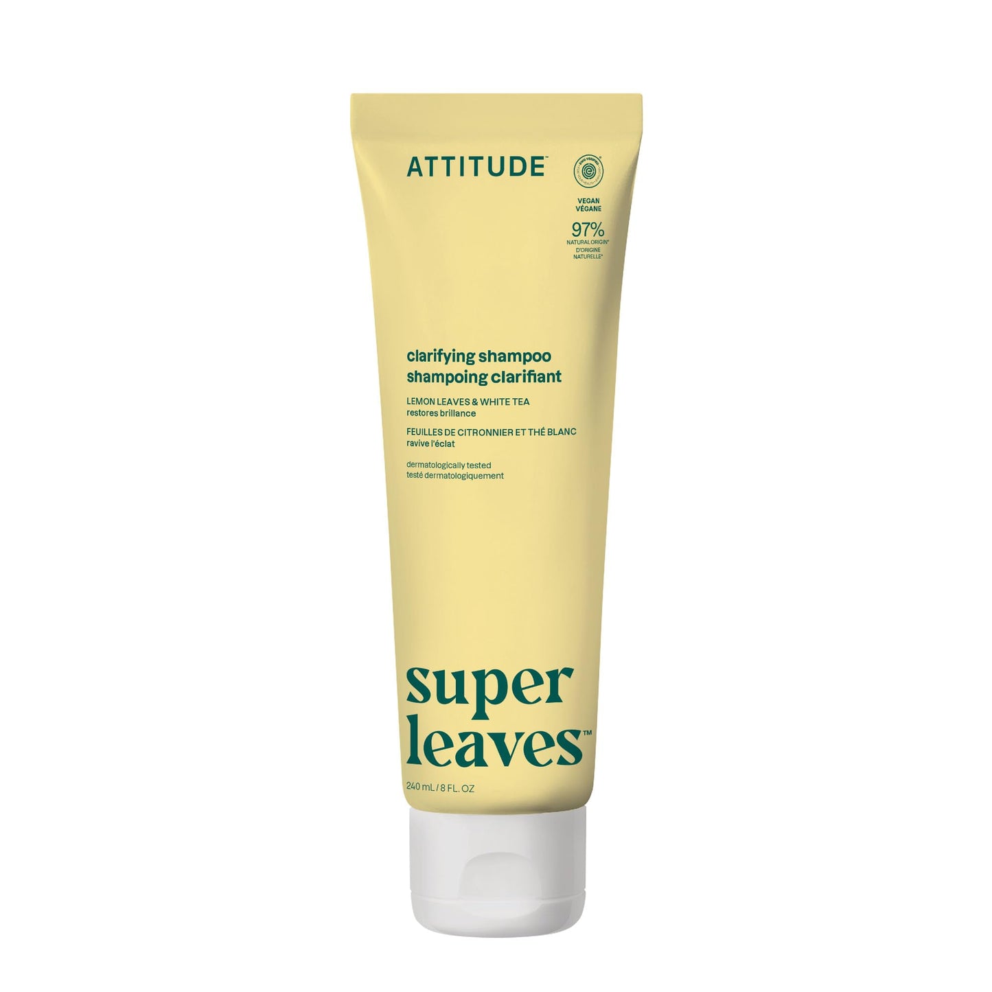 ATTITUDE Hair Shampoo, EWG Verified, Naturally Derived Ingredients, Vegan, Plant Based, 240 & 473 ml