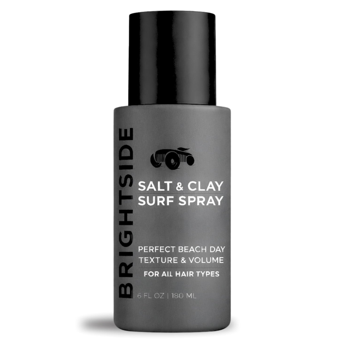 BRIGHTSIDE Salt & Clay Surf Spray - Instant Volume & Texture for Thicker Looking Hair - Natural Sea Salt Spray for Men & Women - Hydrate & Hold for All Hair - Alcohol-Free, Clean ingredients - 6oz