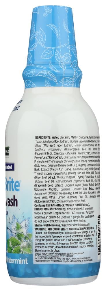 Natures Answer Mouthwash Wintermint Periowash, 1 lb