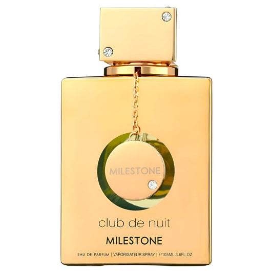Armaf Club De Nuit Milestone for Unisex Eau de Parfum Spray, 3.6 Ounce