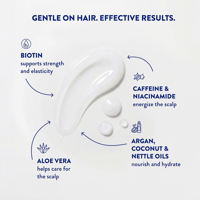 Anti-Thinning Shampoo & Conditioner Set - Biotin DHT Blocker for Thinning Hair | Color Safe, Cucumber Scent