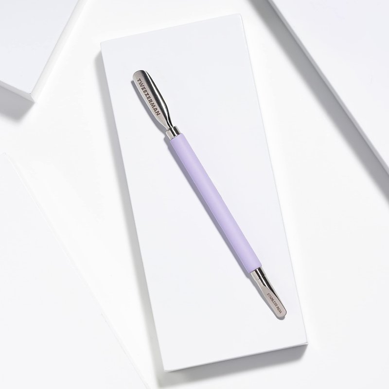 Tweezerman Dual Sided Pushy, Purple
