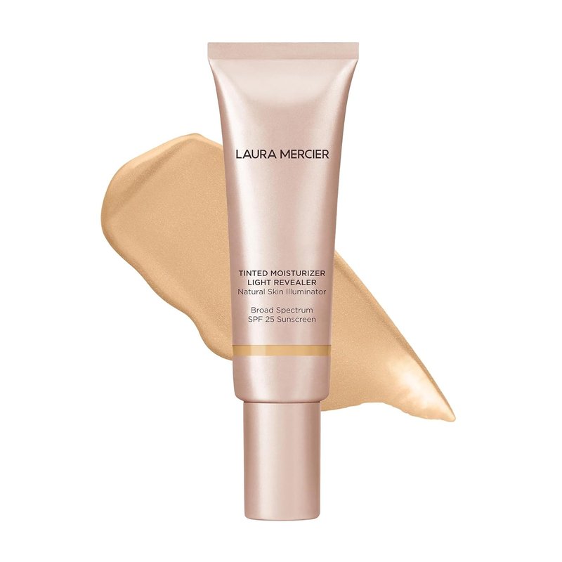 Laura Mercier Tinted Moisturizer - Natural Skin Illuminator with SPF 25 | Ultra-Sheer Coverage & All-Day Hydration