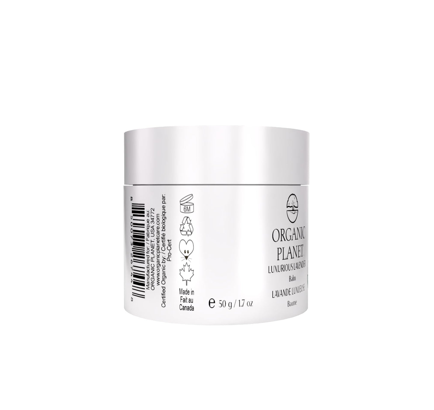 ORGANIC PLANET Luxurious Lavender Balm, Face and Neck Cream