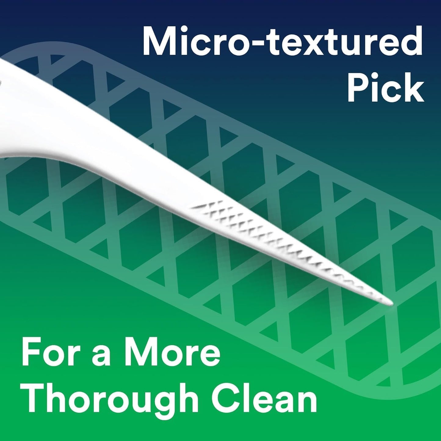 DenTek Triple Clean Advanced Clean Floss Picks, Dental Flossers for Oral Care, 90 Count (Pack of 12)
