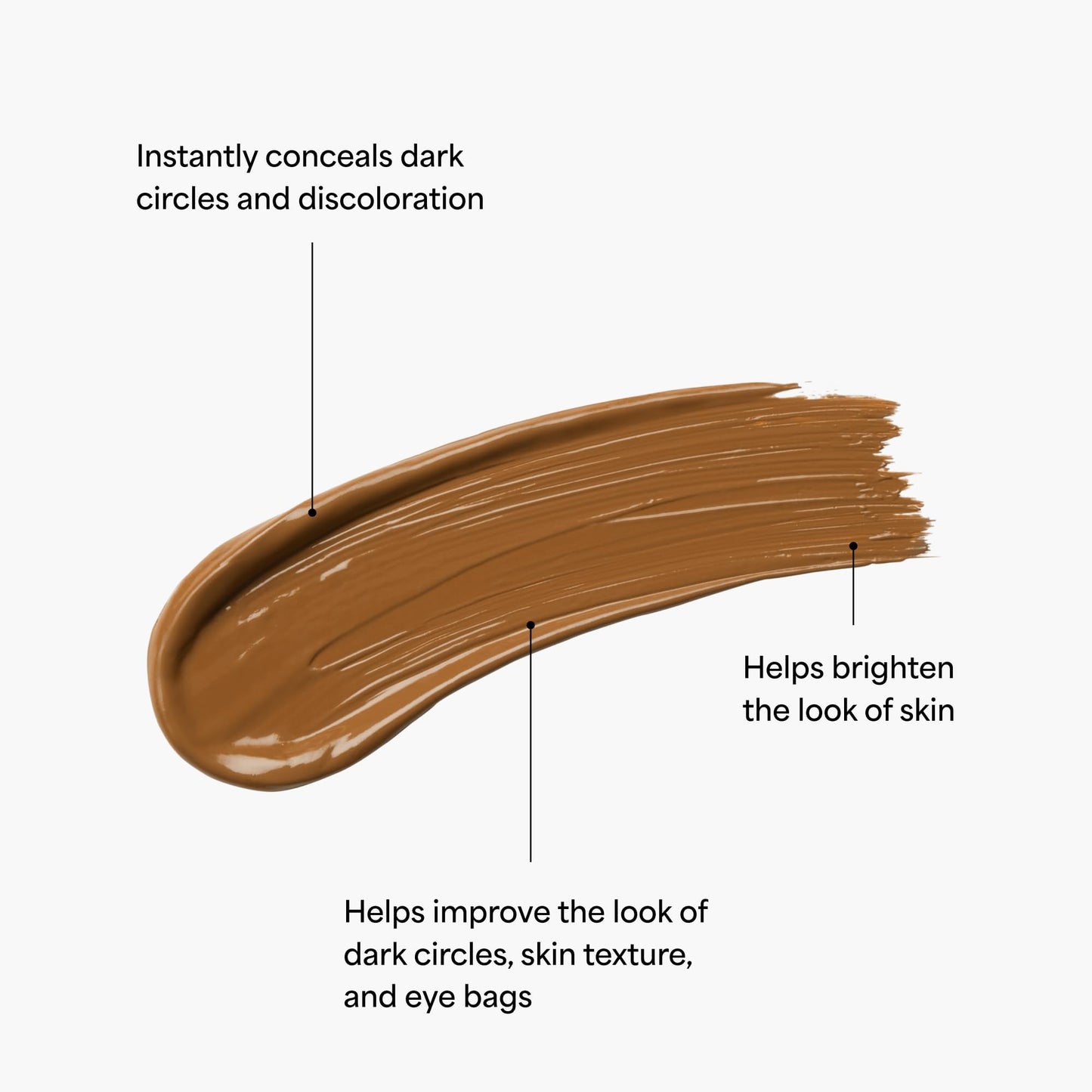 TULA Skin Care Radiant Skin Brightening Serum Concealer - Conceals Dark Circles & Discoloration, Longwearing & Crease-Resistant, Brightens the Appearance of Skin Over Time, Shade 145, 0.18 fl oz.