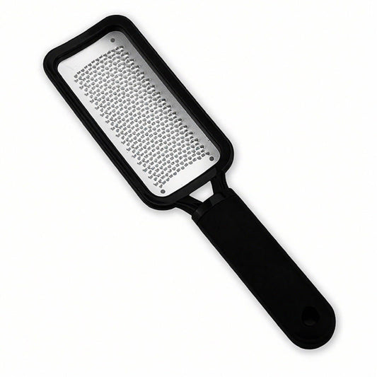 Bestac Stainless Steel Foot File & Callus Remover–Ideal for Wet/Dry Pedicures, Effectively Removes Hard Skin & Dead Cells, Durable Metal Surface for Smooth Feet.
