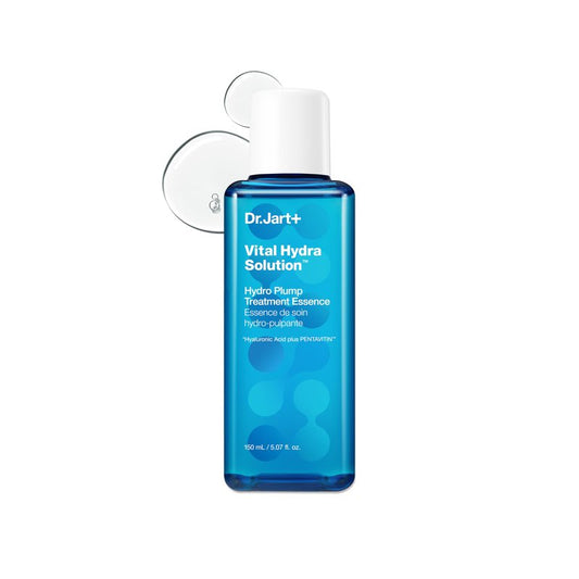 Dr.Jart+ Vital Hydra Solution Hydro Plump Treatment Korean Essence with Hyaluronic Acid for Glass Skin| Korean Skin Care, 5.07 Fl Oz