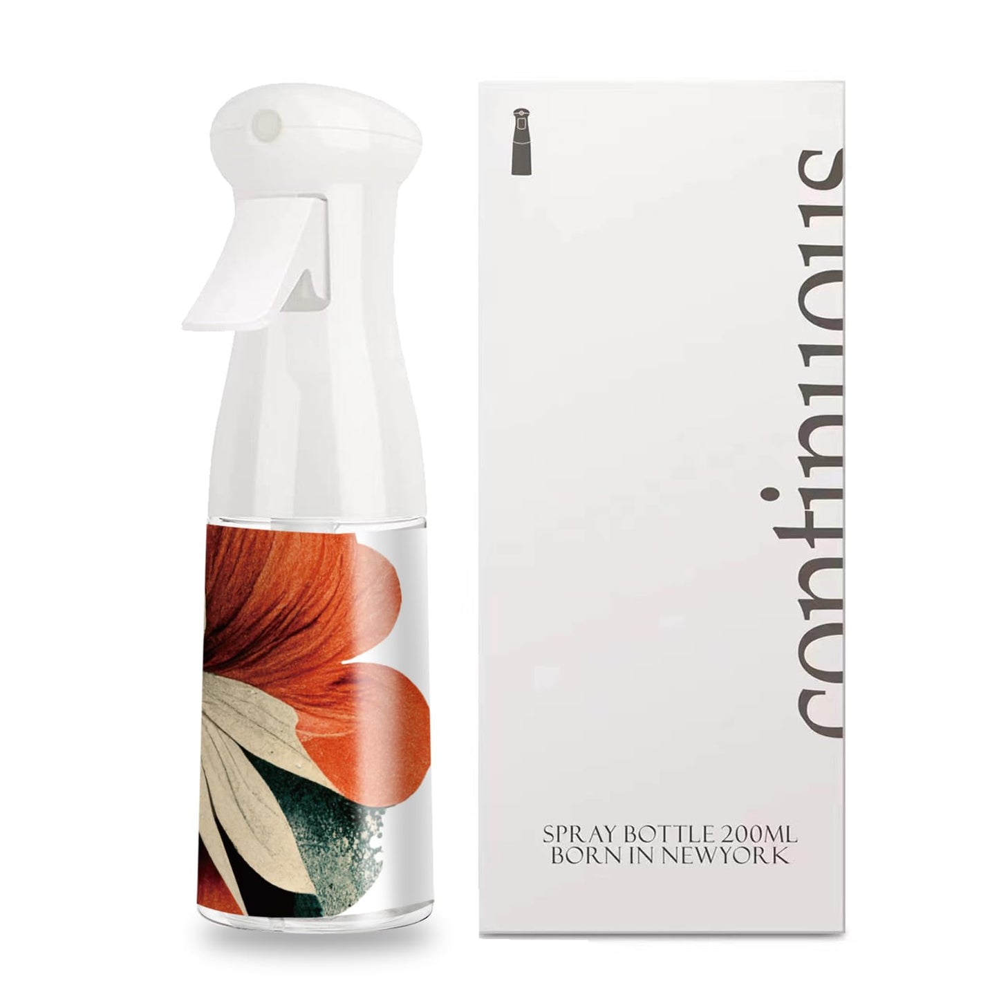 Shu mizara Hair Spray Bottle,Continuous Water Mister Empty Spray for Hairstyling, Cleaning, Plants, Misting and Skin Care