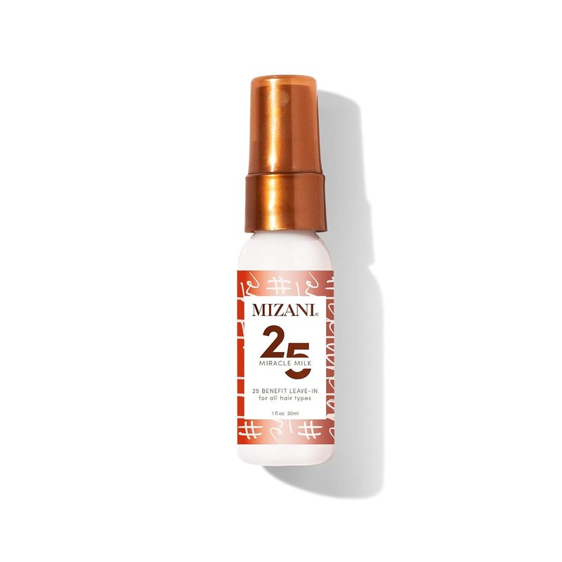 Mizani 25 Benefit Miracle Milk Leave-In Conditioner - Coconut Oil Heat Protectant & Detangler for Curly Hair