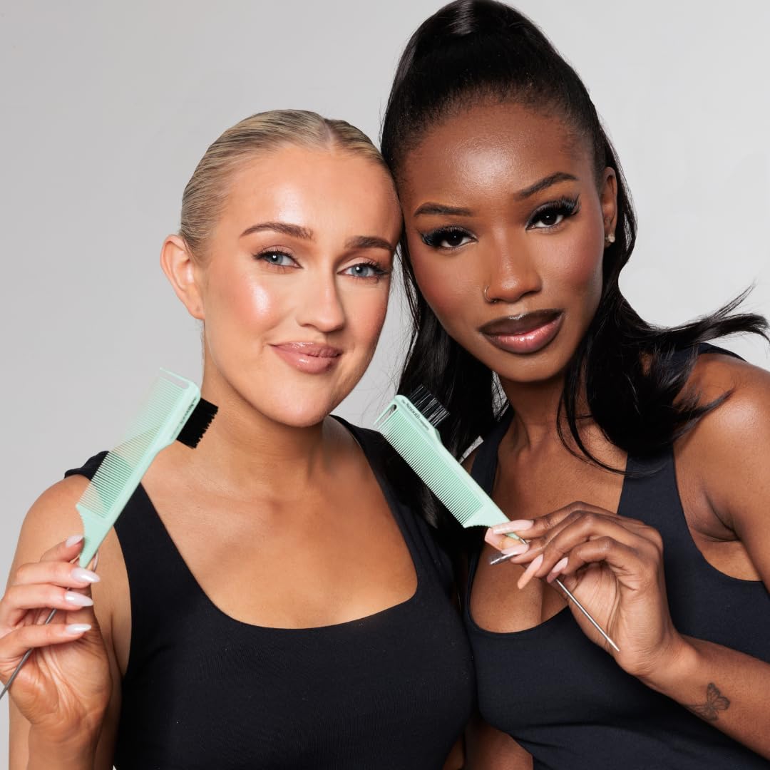 Professional Styling Comb. 4 in 1 Detangling, Sectioning,Edges/Smoothing & Parting