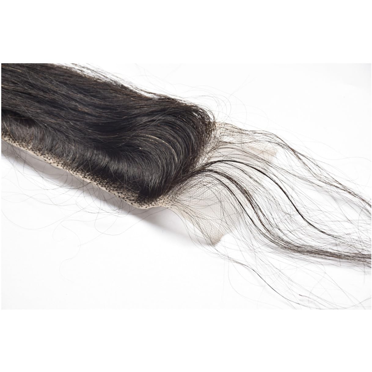 Brazilian Loose Wave Lace Closure - 100% Unprocessed Virgin Human Hair | Natural Black, 14 Inch, Pre-Plucked with Baby Hair