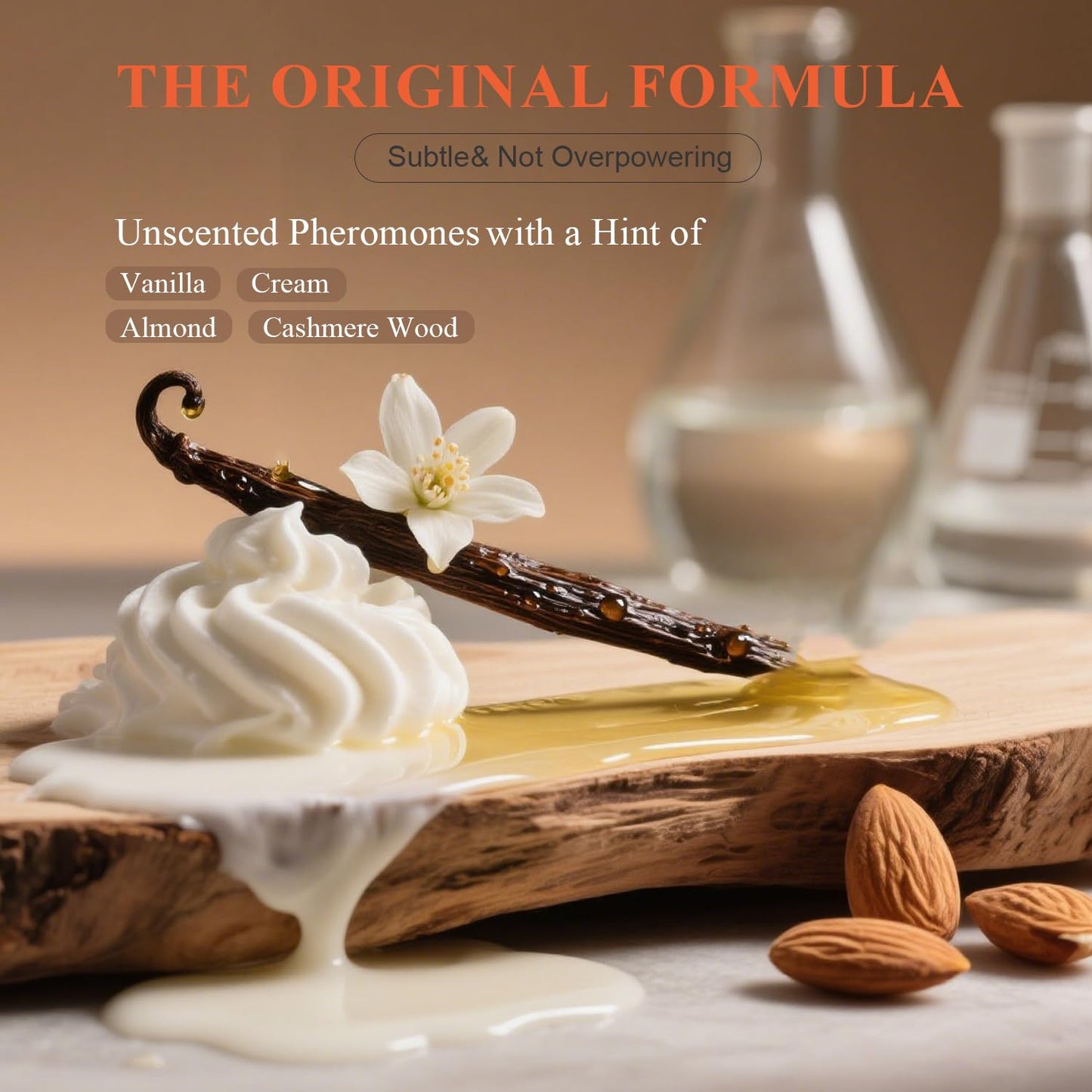 GUFMLA Pheromones Perfumes for Women, Vanilla Perfume, Long Lasting Perfume for Her - Vanilla Soufflé Scent, Travel Size 0.51fl.oz/15ml, Original Formula Eau De Parfum, Perfumes Spray for Women