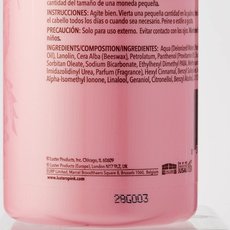 Luster's Pink Oil Moisturizer Hair Lotion - Nourishing Formula for Soft, Healthy Hair | 946 ml/32 fl oz