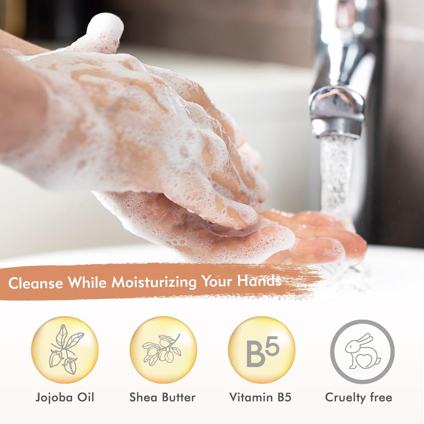 ROMIIE ZOI Liquid Hand Soap Refill Gift Set – 3 Pack (26 Fl Oz Each), Citrus Zest Scent – Moisturizing, & Cruelty-Free Formula with Essential Oils for Sensitive Skin