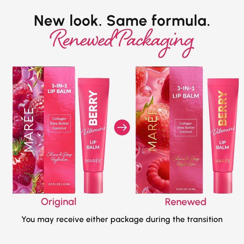 Hydrating Lip Balm | Moisturizing Lip Butter for Very Dry Lips - Nourishing Formula