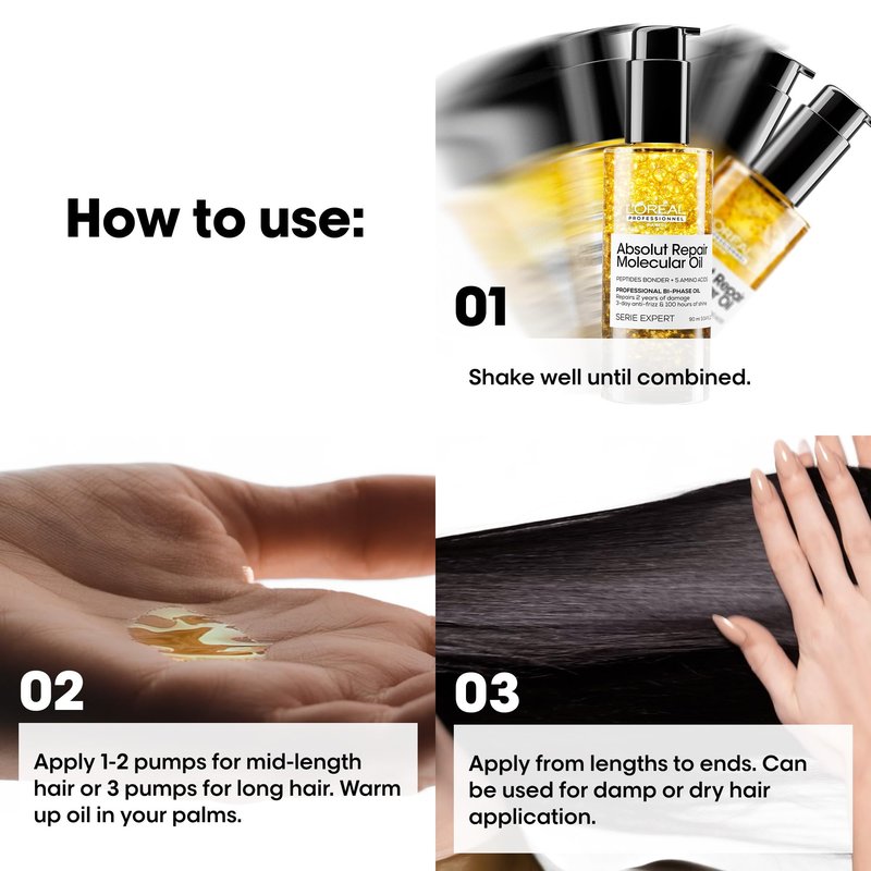 L’Oréal Professionnel Absolut Repair Molecular Bi-phase Oil